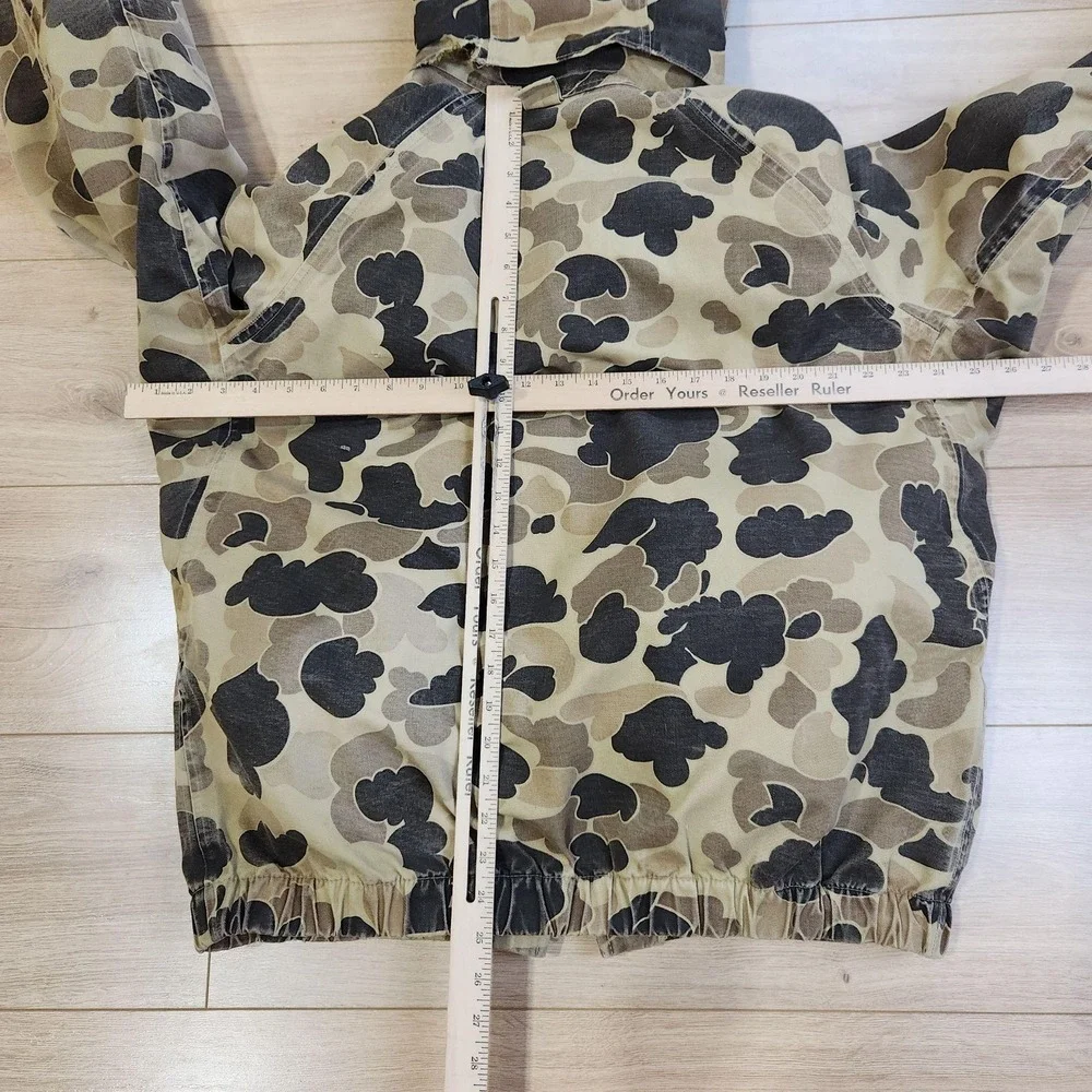 Vintage Columbia Sportswear Jacket Mens Large Duck Camo Gore Tex Hunting 80s USA